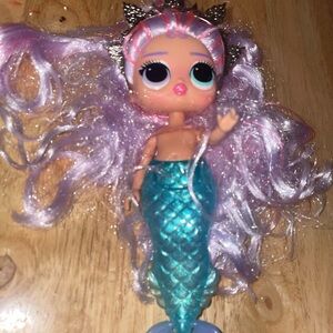 L.O.L. Surprise! Mermaid Doll - Teal Tail with Lavender Hair